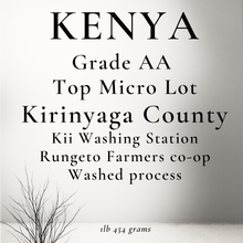 Load image into Gallery viewer, Kenya Kii AA Top Micro Lot