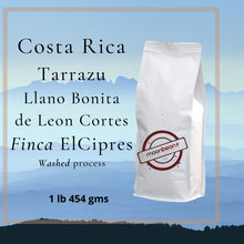 Load image into Gallery viewer,  one pound bags coffee bean costa rica tarrazu el cipres washed

