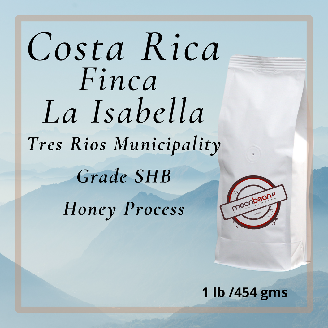 Costa Rica Finca La Isabella Tres Rios  Honey Process