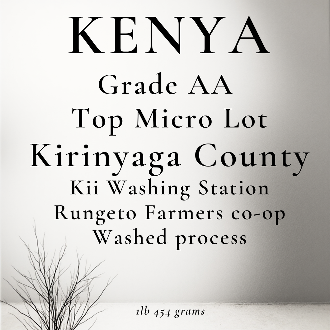 Kenya Kii AA Top Micro Lot